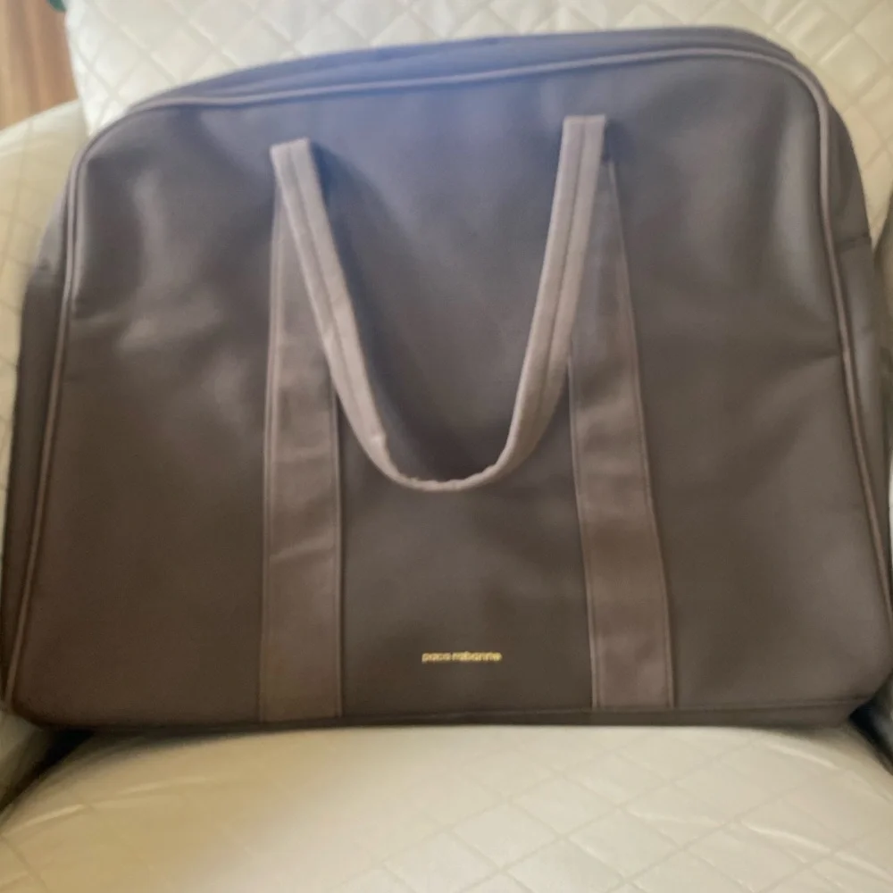 New Paco Rabanne Duffle Bag Weekender Gym Travel Overnight Handbag